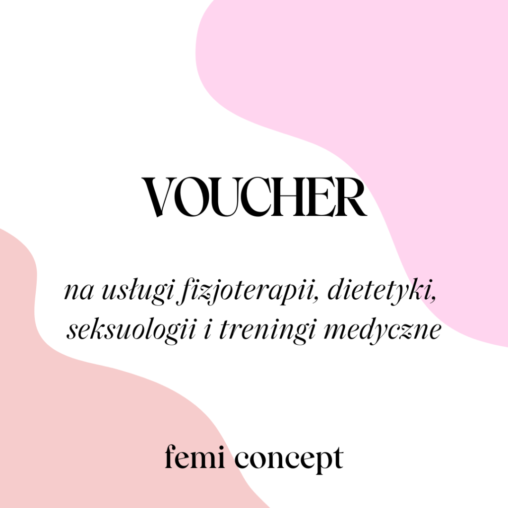 Voucher na usługi fizjoterapii, treningi, dietetyka